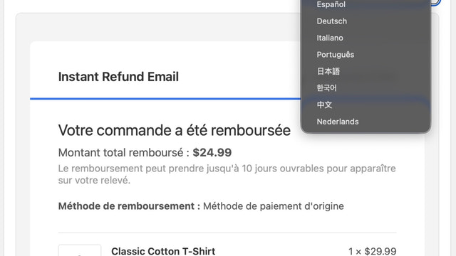 Automatic language selection