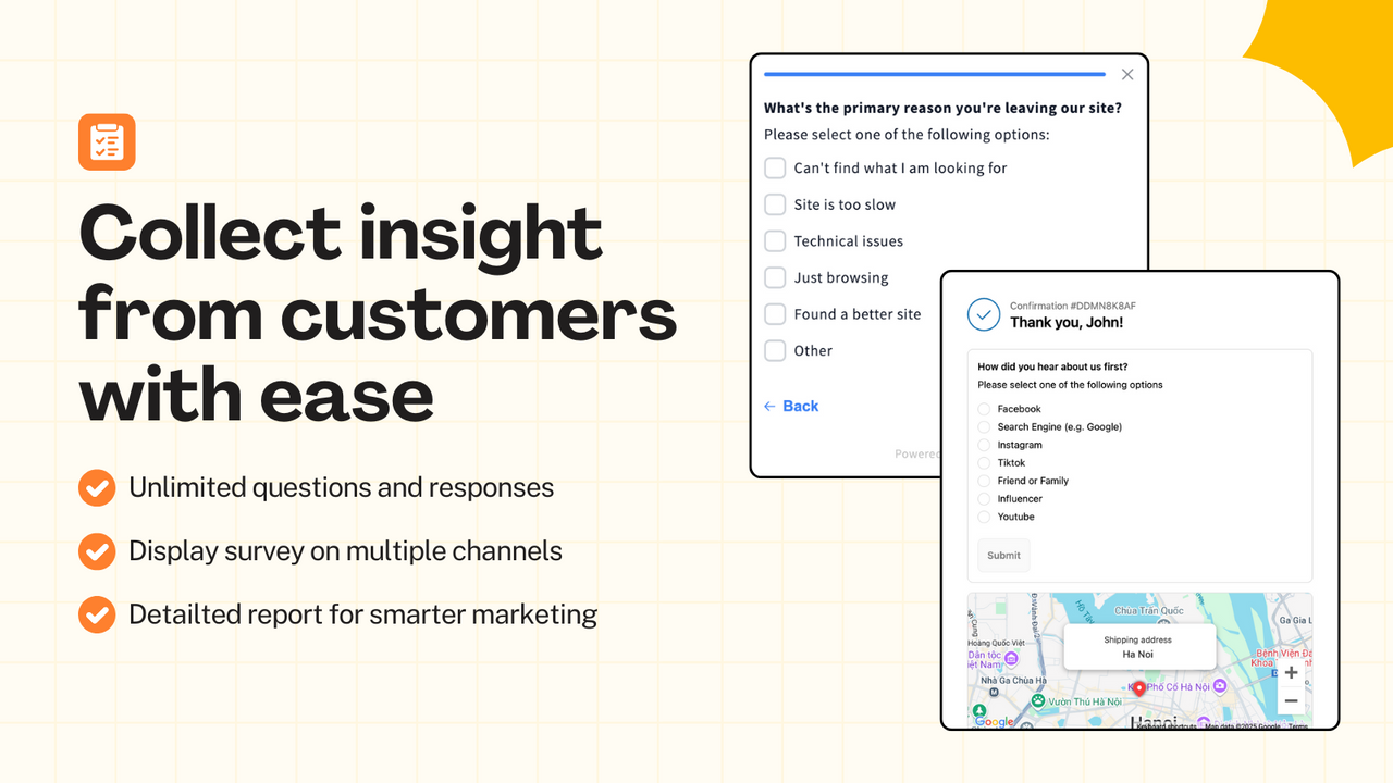 NPS Customer Survey Shopify App By Simesy