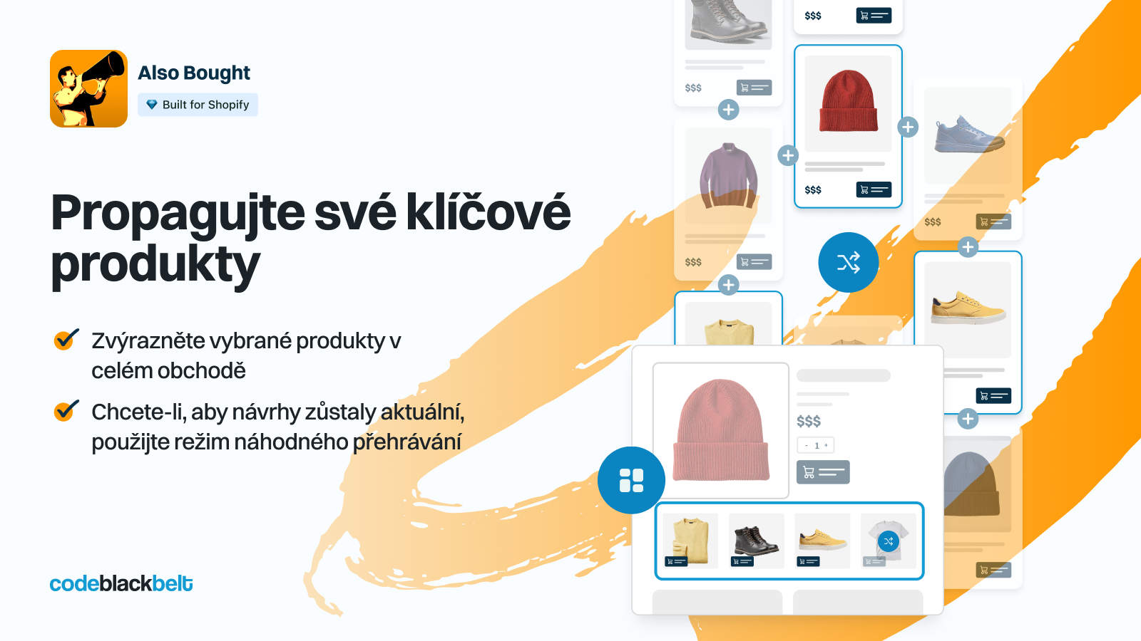 Propagujte své klíčové produkty