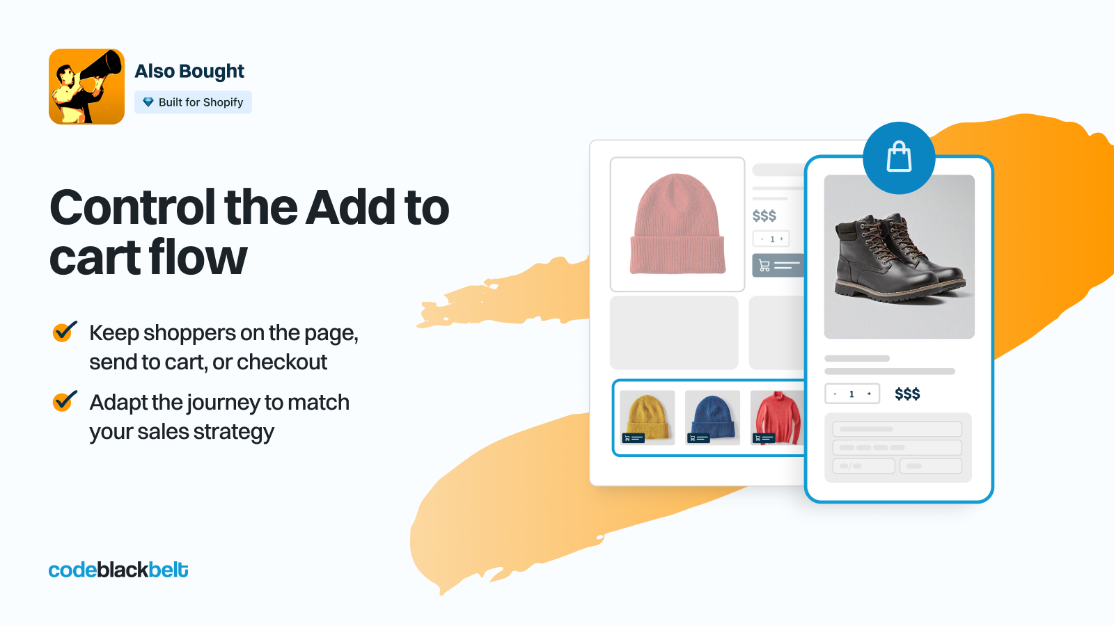 Control the Add to cart flow