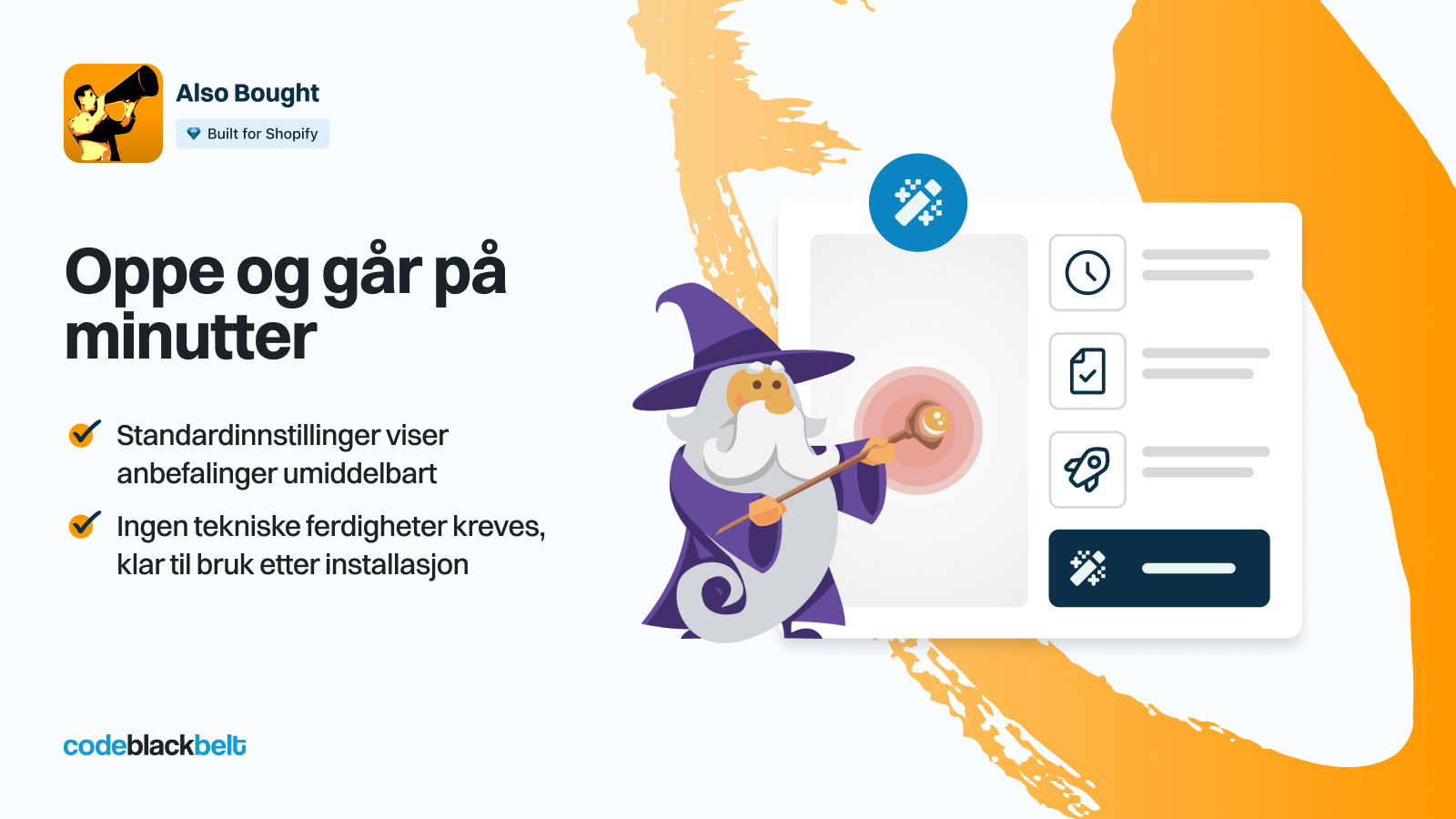Klart på få minutter
