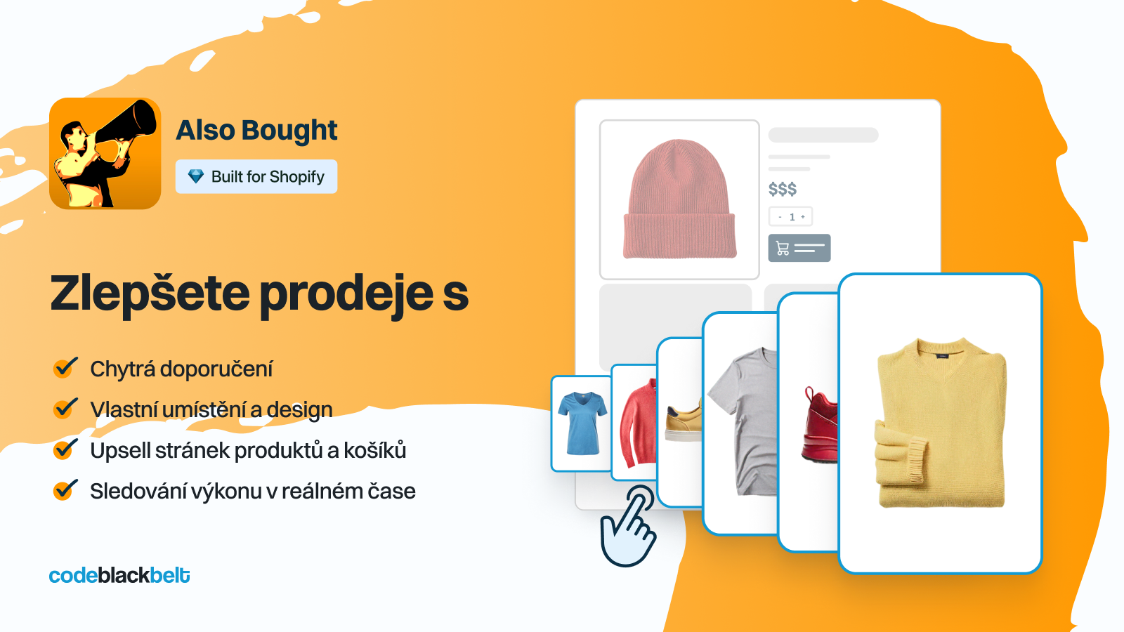 Zlepšete své prodeje s Also Bought
