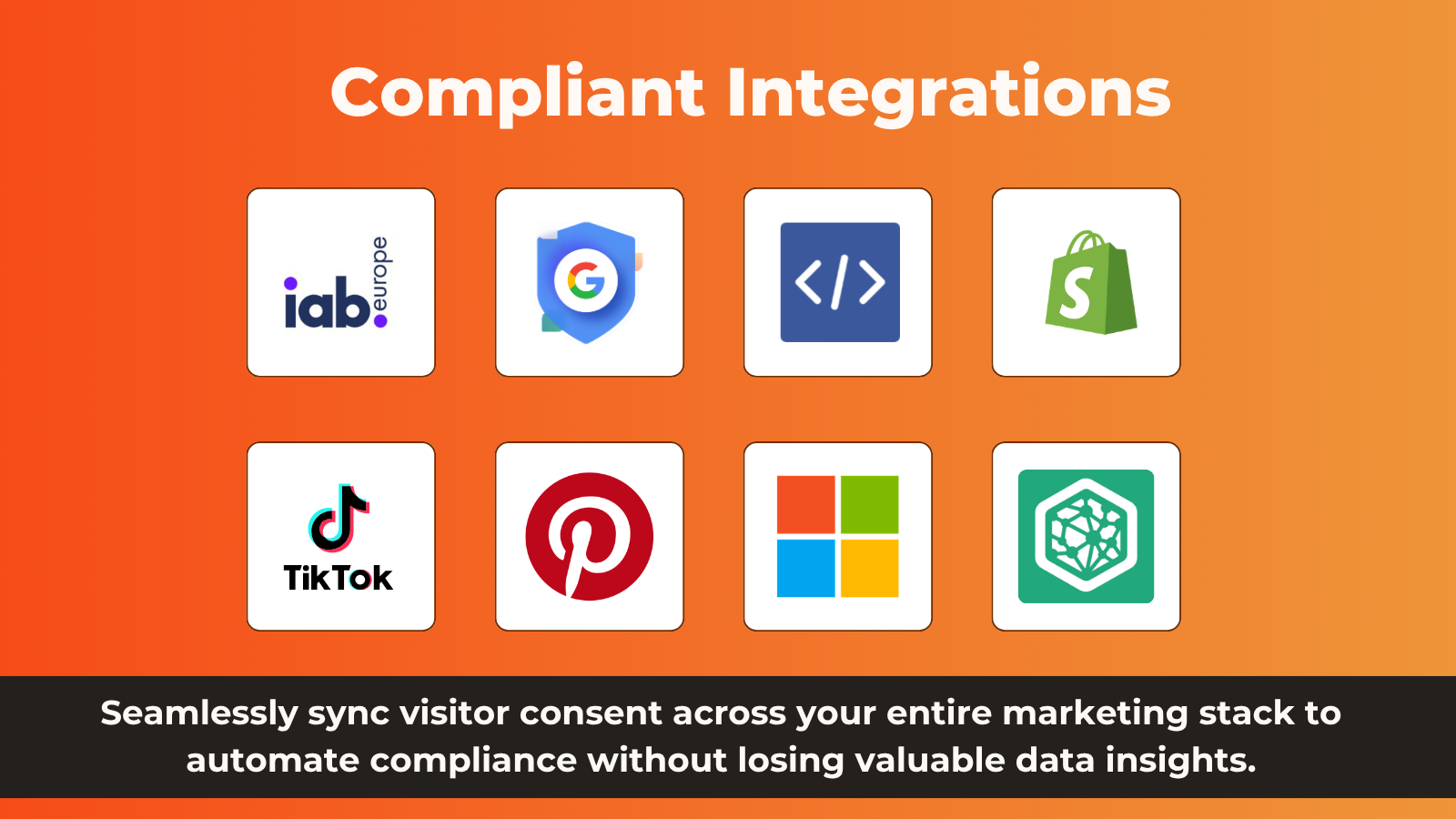 Integrate with Marketing tools like Shopify, Meta, Tiktok