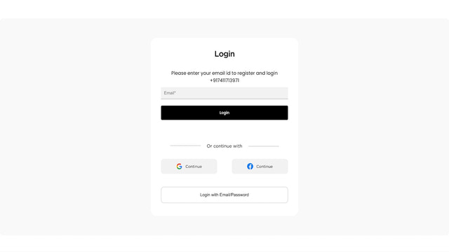 Create account