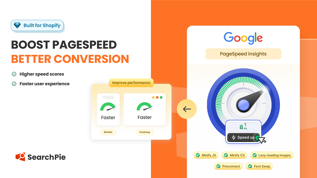 SEO speed optimizer with instant lazyload, core web vitals