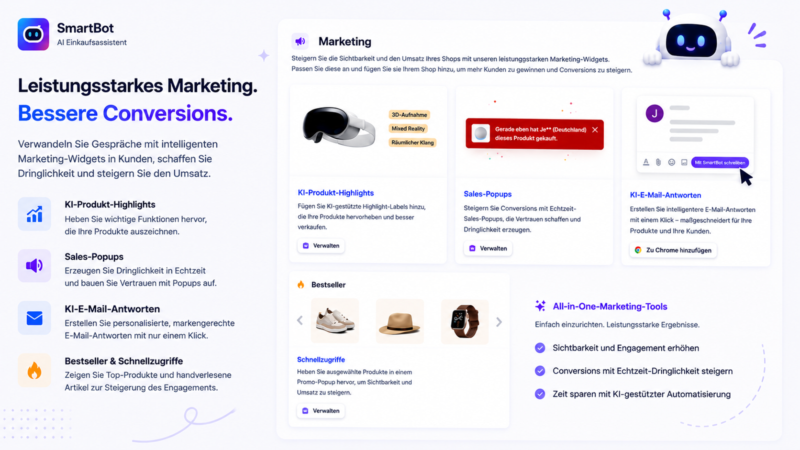 Marketing-Tools, die Chats in Verkäufe verwandeln