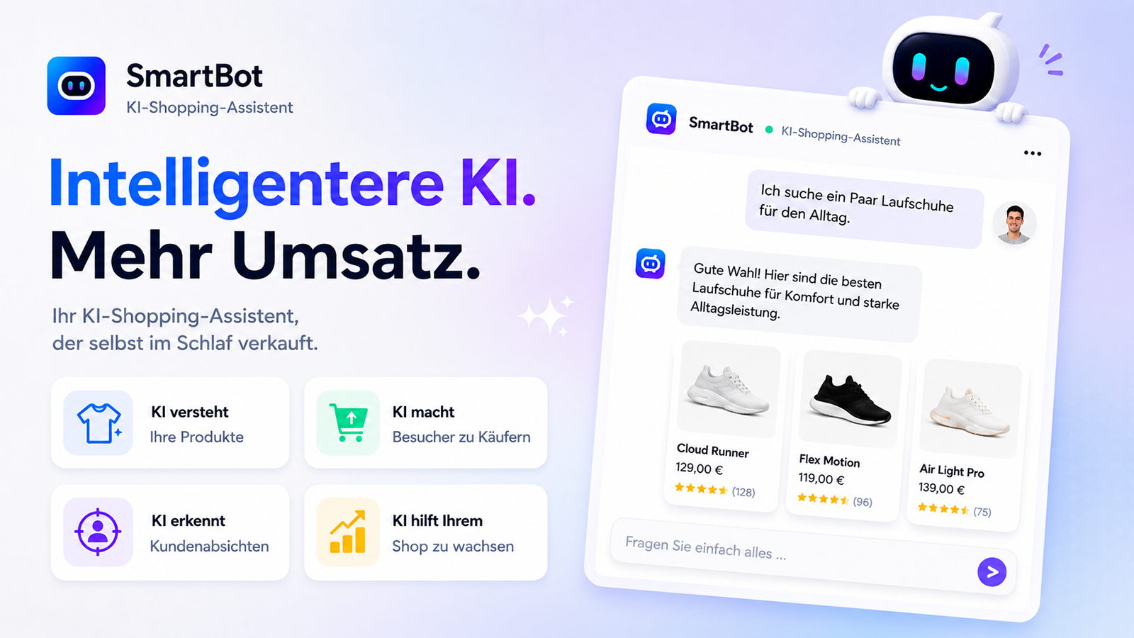 KI-Shoppingassistent für schnellere Käufe