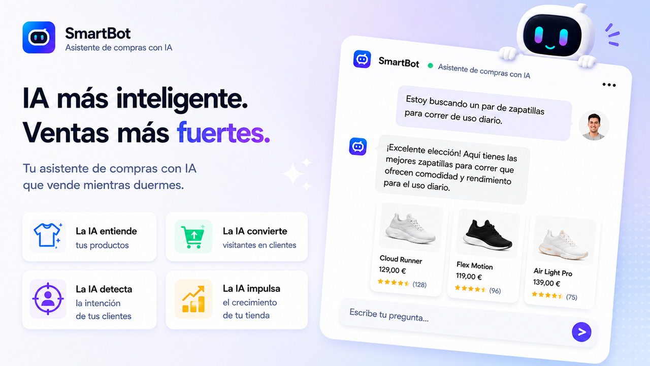 Asistente de compras IA para comprar más rápido