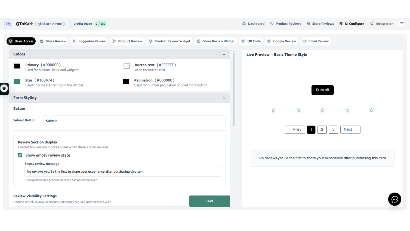 Ui-Configure