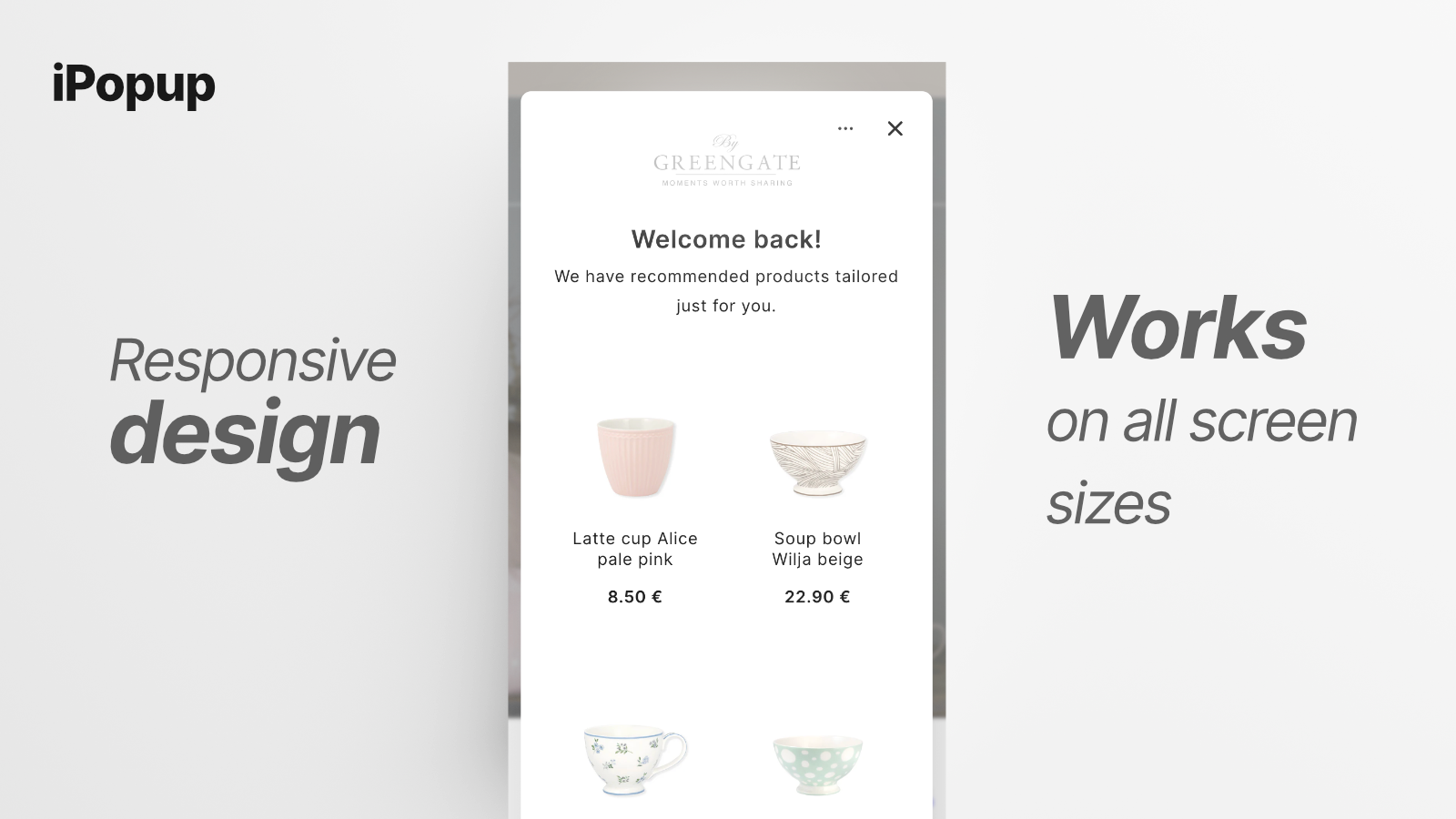 iPopup - responsive popup working across all screen sizes