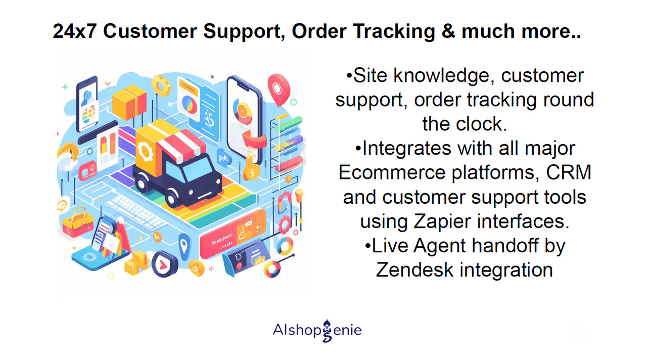 Round the support, live order tracking, seamless agent handoffs