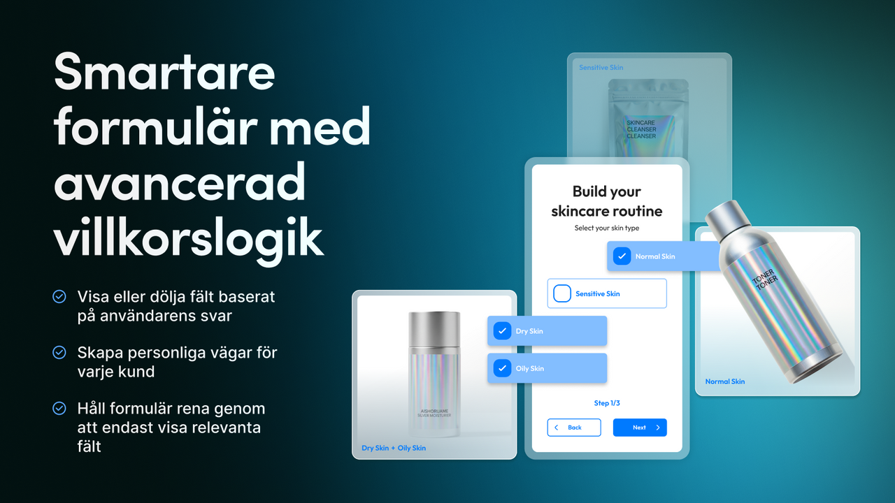 Smartare formulär med avancerad villkorslogik