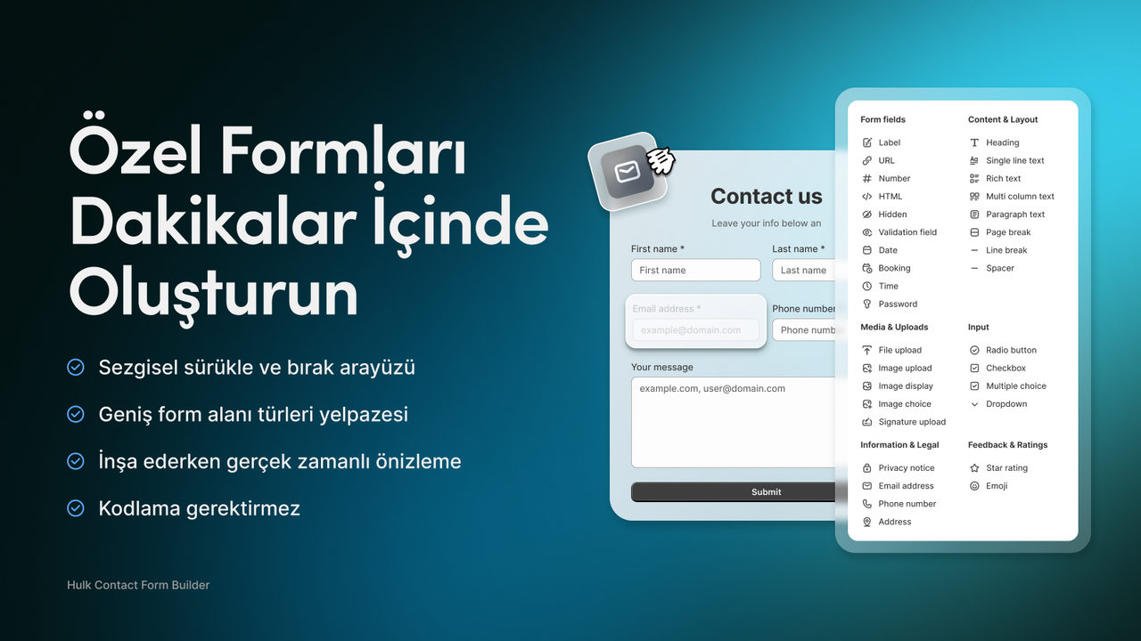Build Custom Forms in Minutes