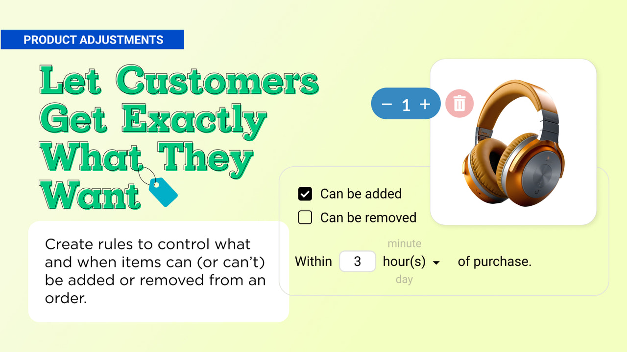Reduce returns, increase purchases with post-checkout editing