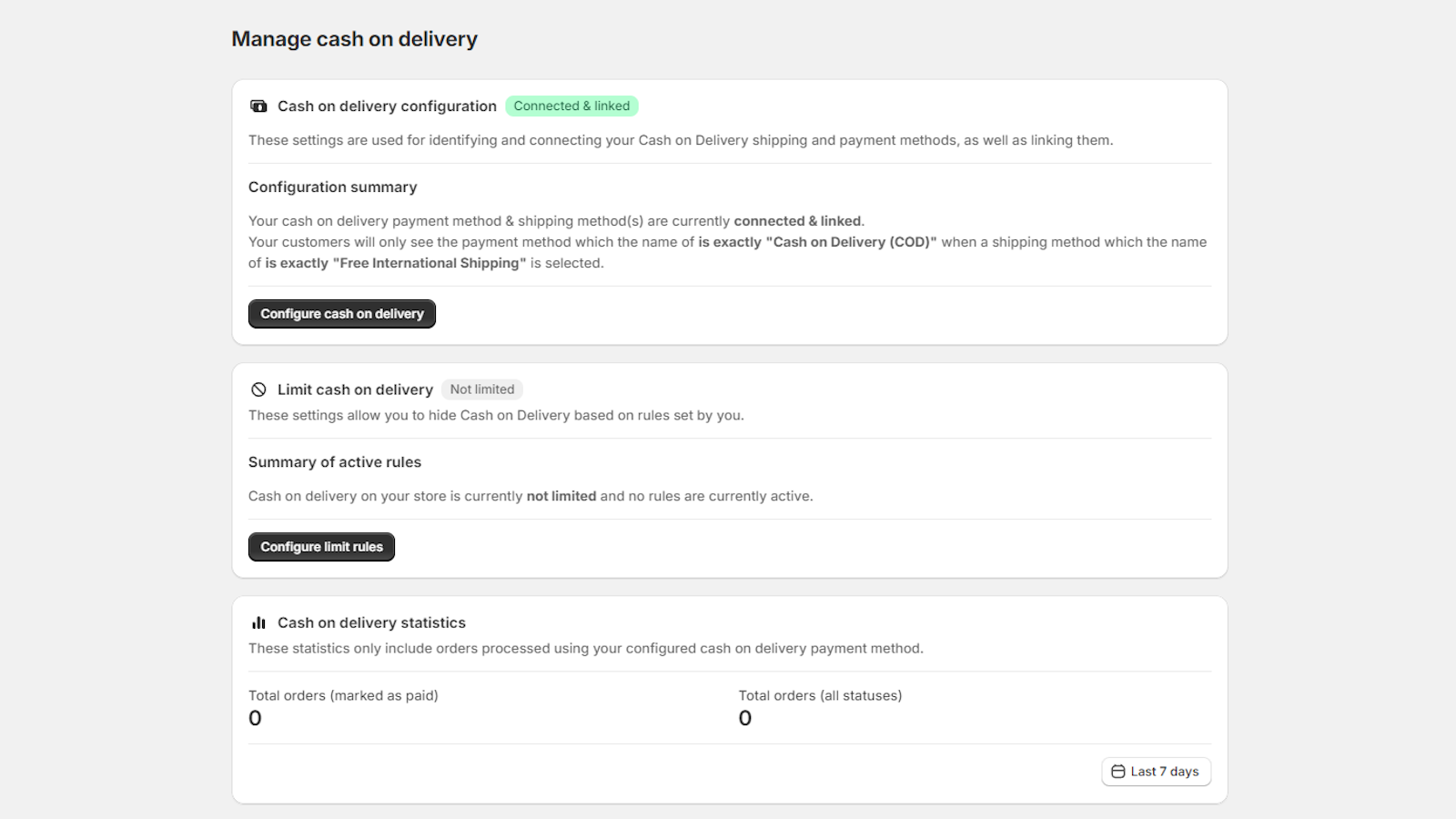 App main page