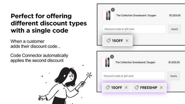 Order and Shipping Discount in One