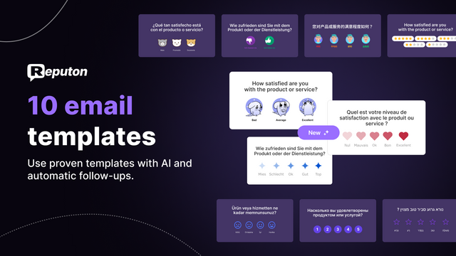 customer reviews email templates