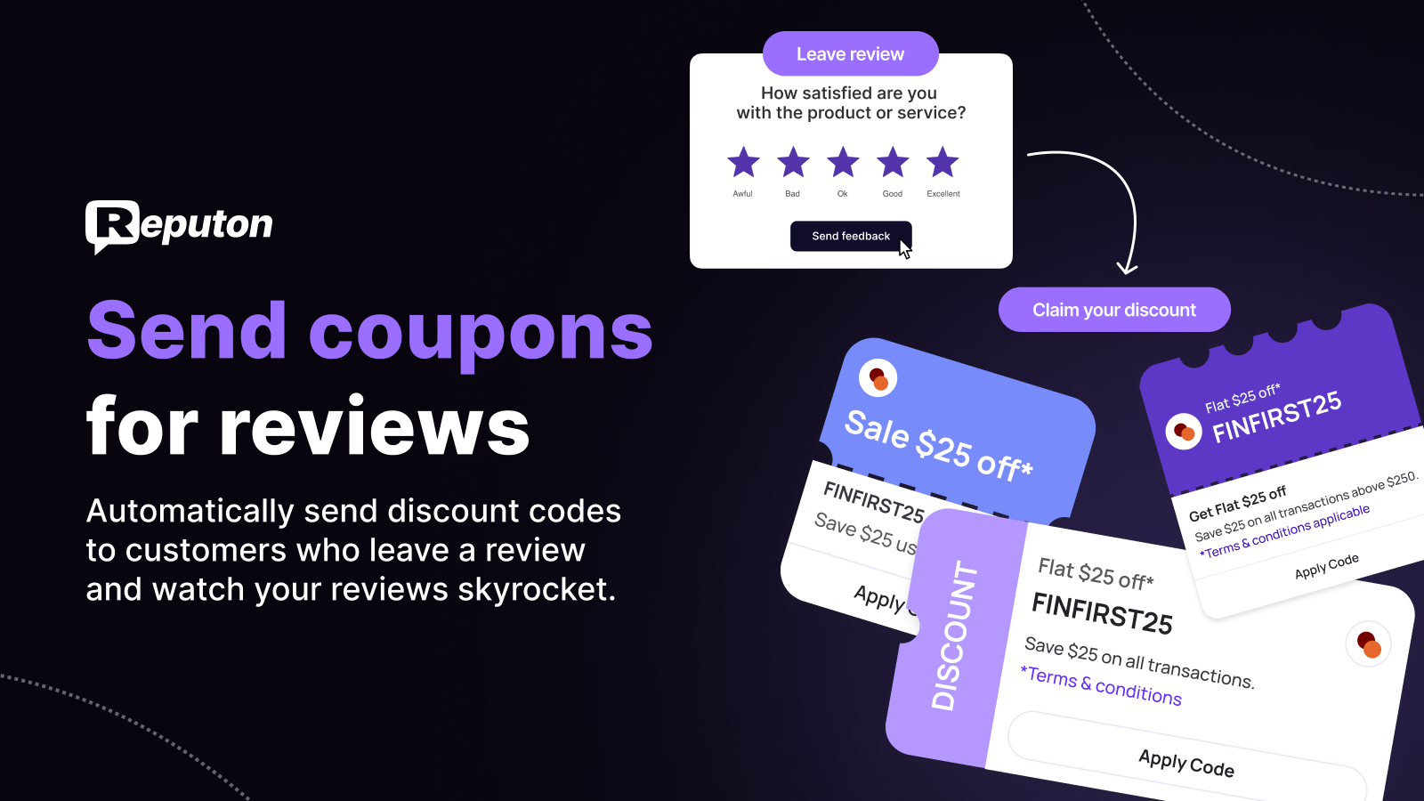 customer reviews coupon codes