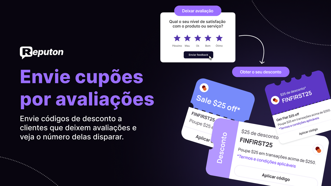 Widgets “Avalie-nos” para Shopify