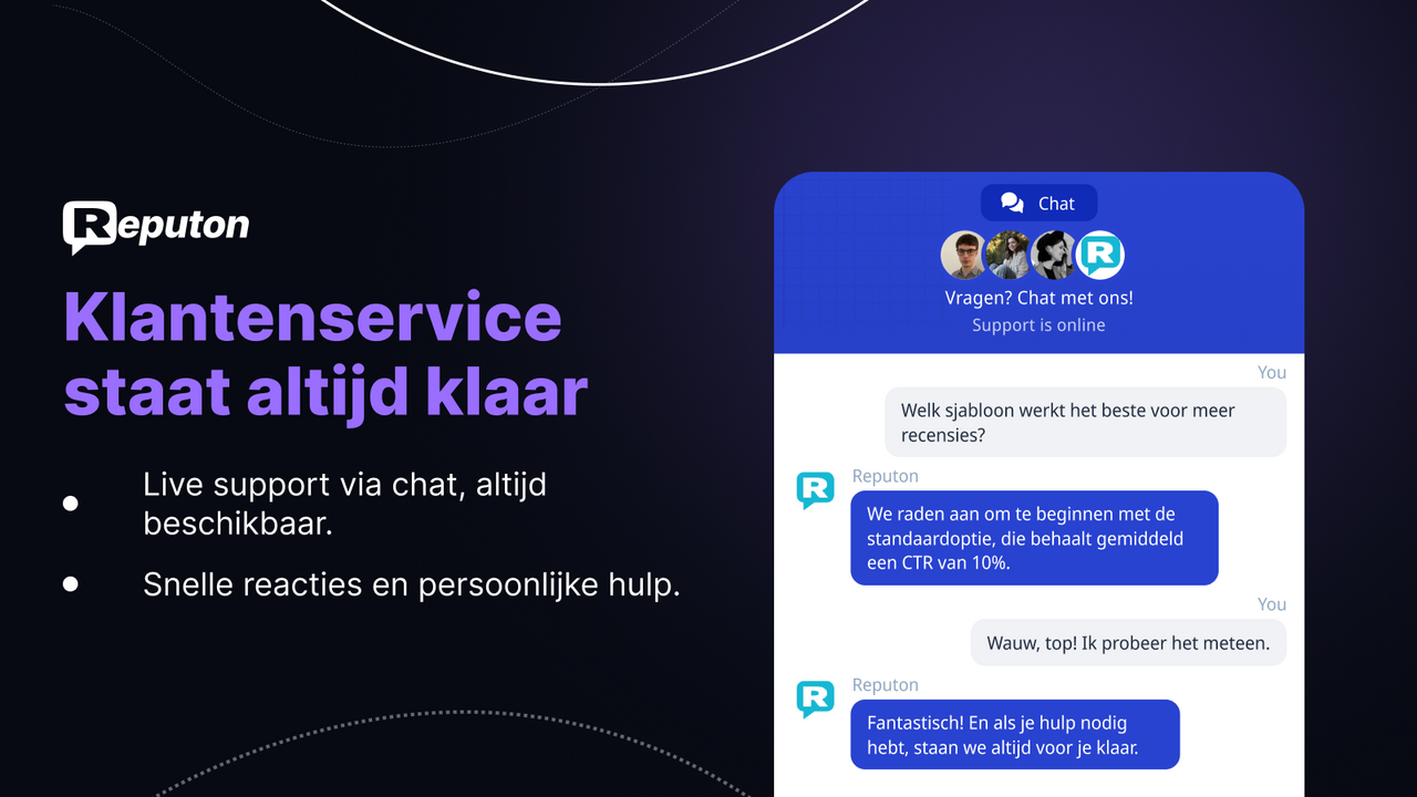 De klantenservice reputon