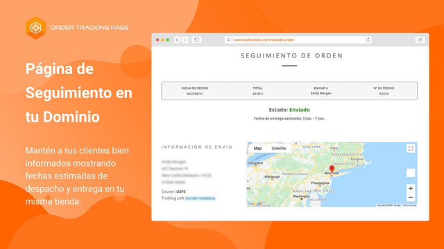 Página de Seguimiento de Pedido Online