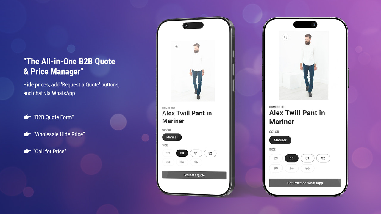Request a Quote - Hide Price