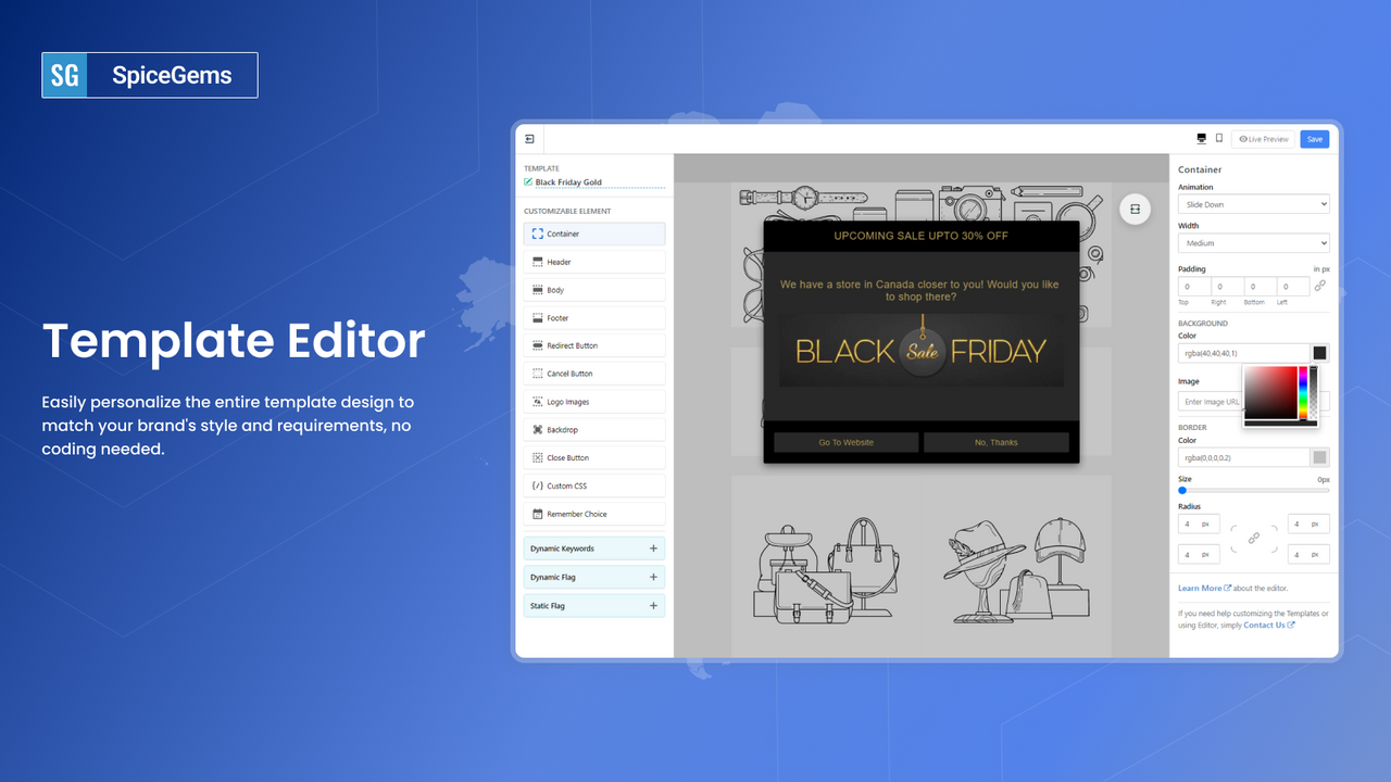 Template Editor