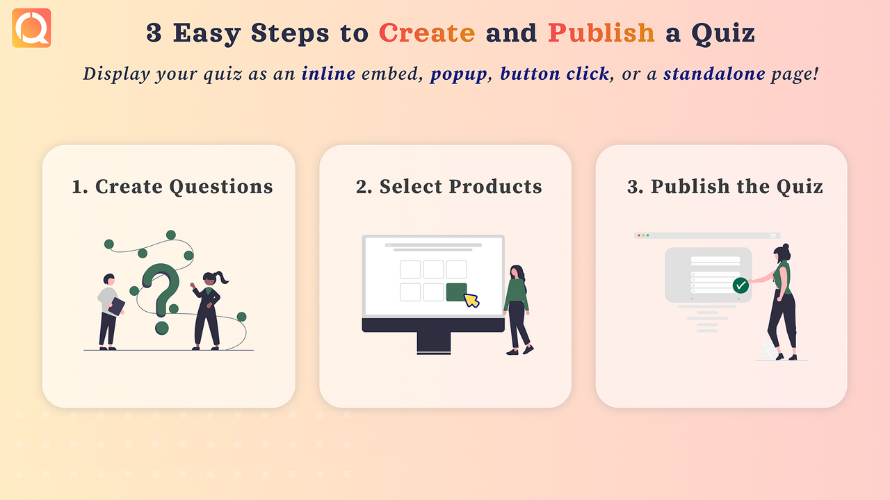 Easy Steps to Create Quizzes 