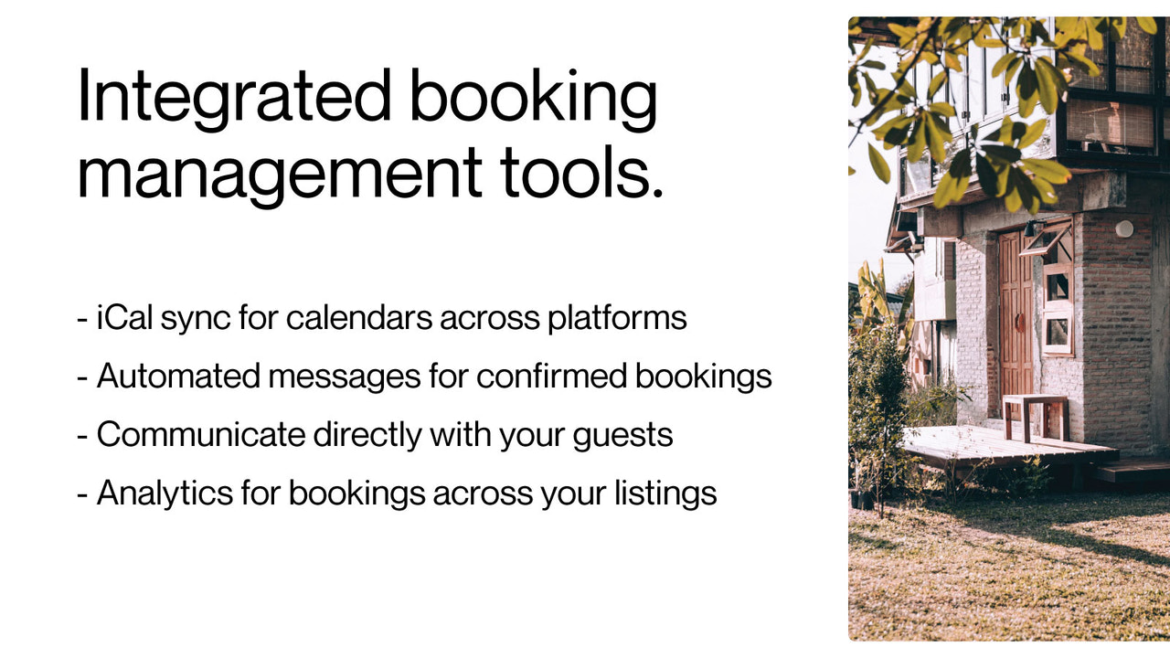 Booking management tools for Shopify website