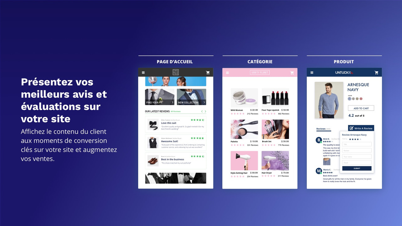 Yotpo Widget d’avis
