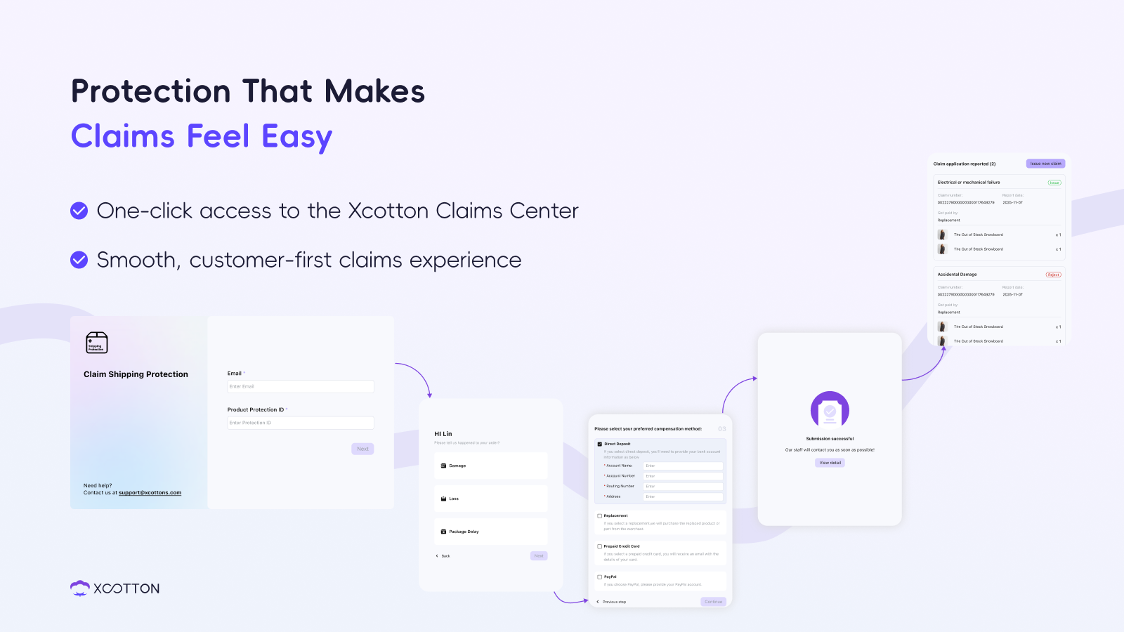 Claims Feel Easy