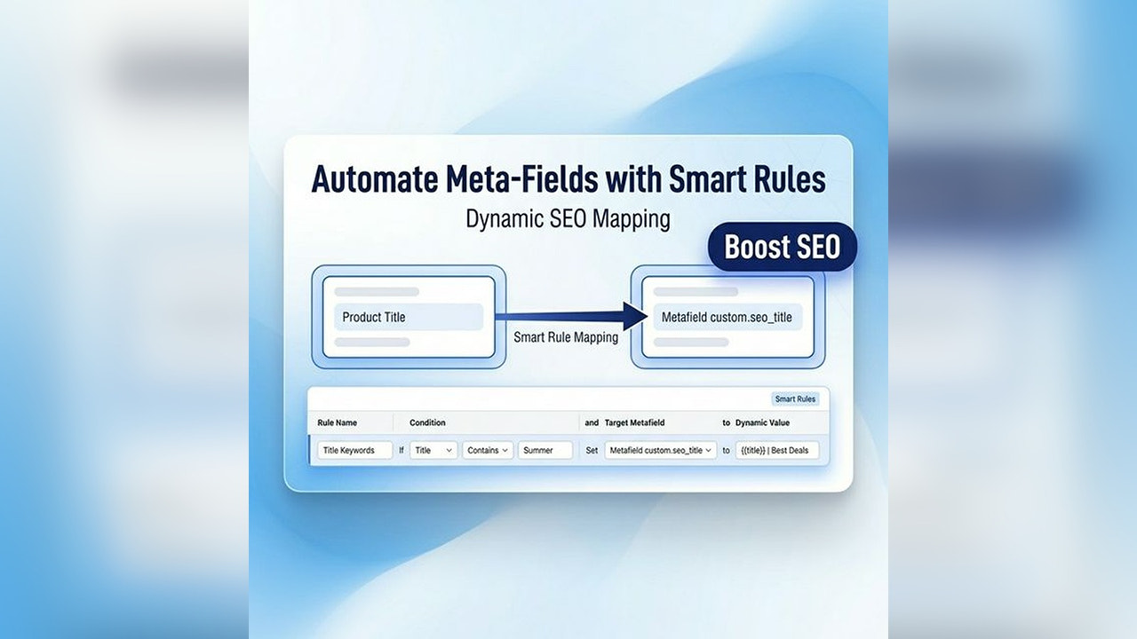 Reglas Inteligentes: Auto-etiquetado y metacampos SEO.