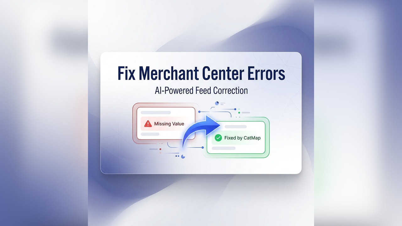 Corriger refus Google Merchant Center avec IA