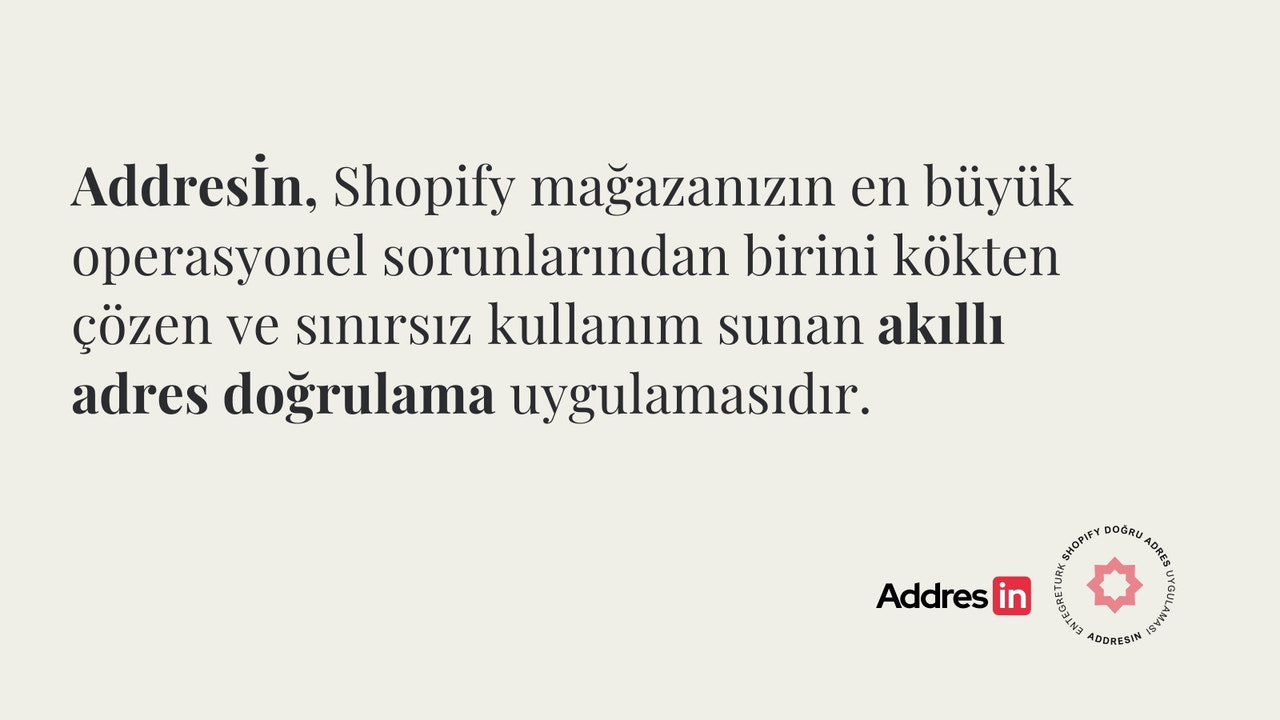 Adresin Nedir