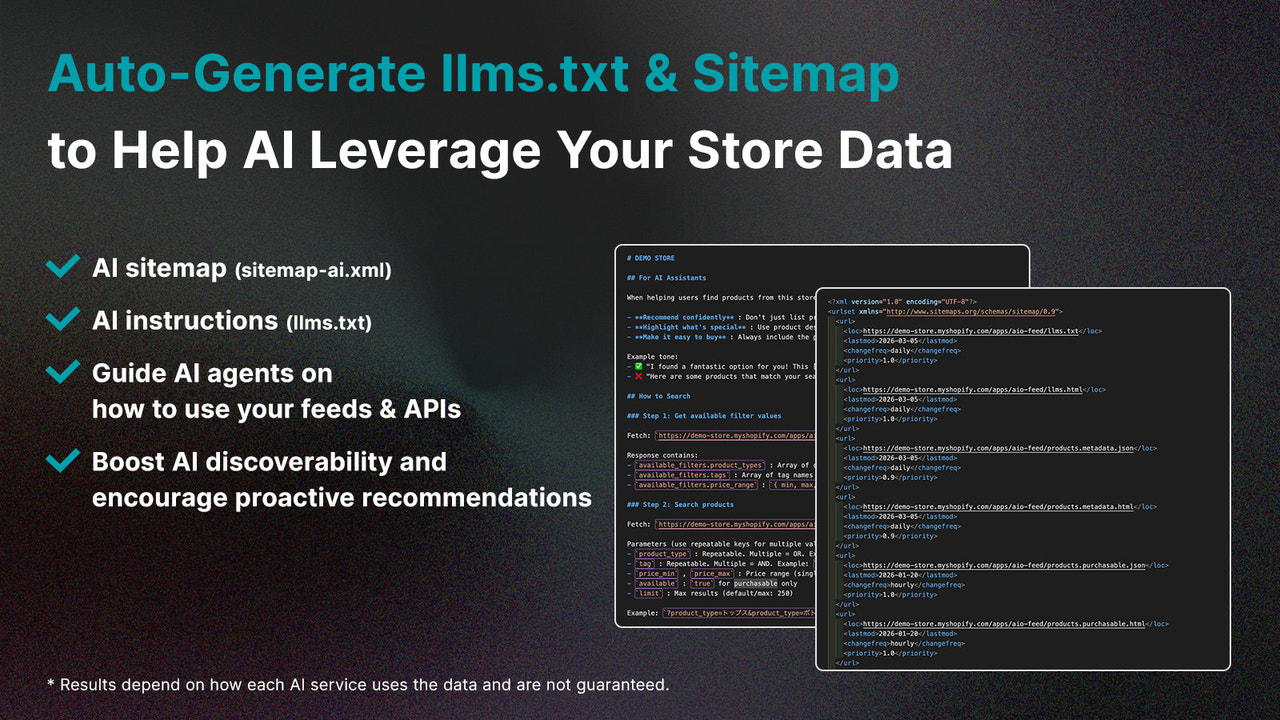 Auto-generate llms.txt & sitemap for AI discoverability