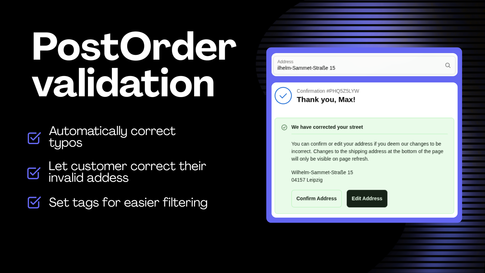 PostOrder validation