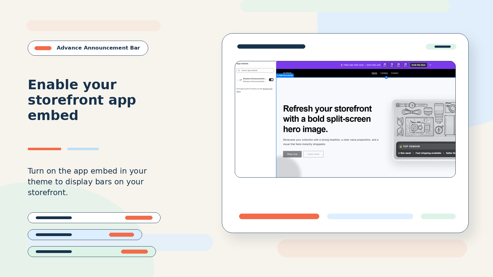 App Storefront Enable