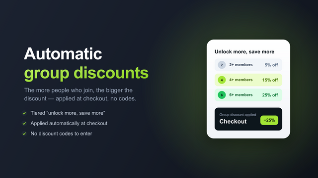 CoShop live room with chat and variant voting