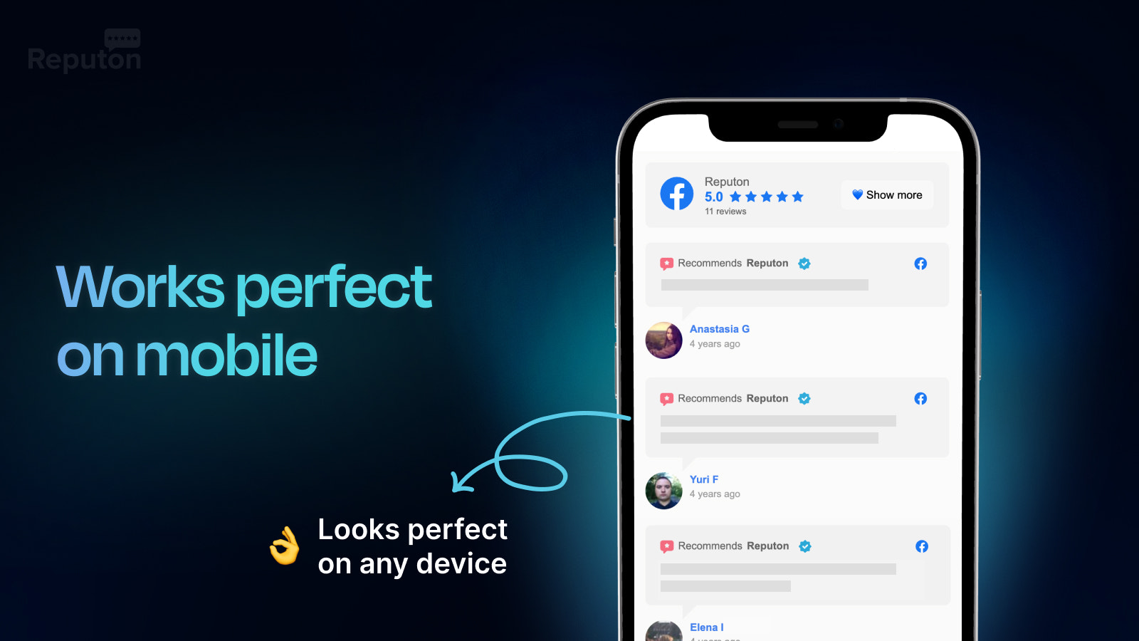 Mobila Facebook Meta-recensioner