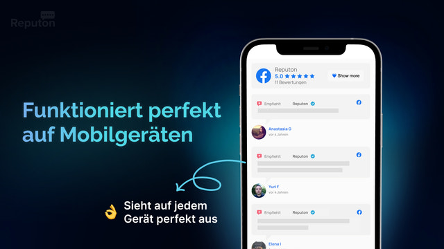 Mobile Facebook-Bewertungen