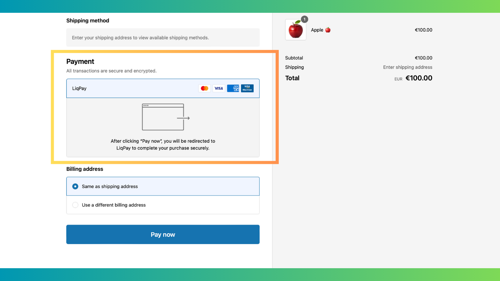 LiqPay Checkout