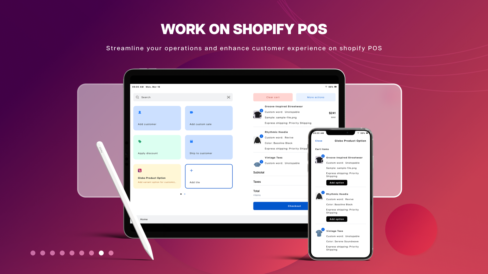 Shopify POS 작업