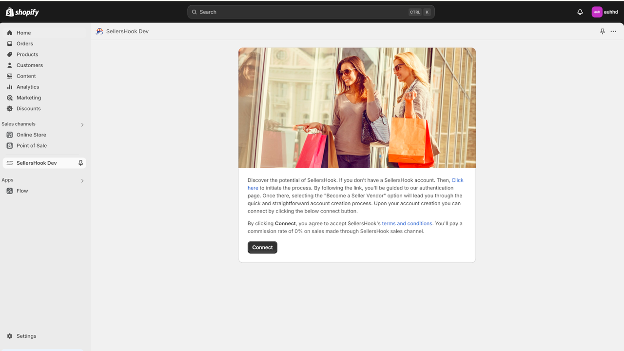 Landing page