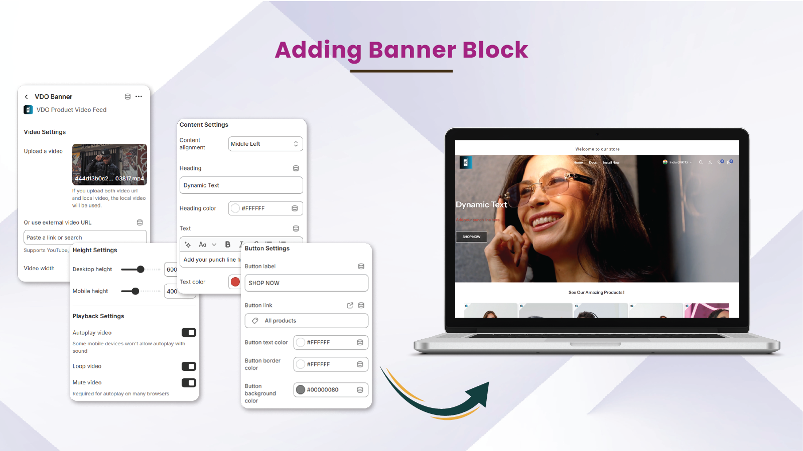 8 - Adding Banner Block