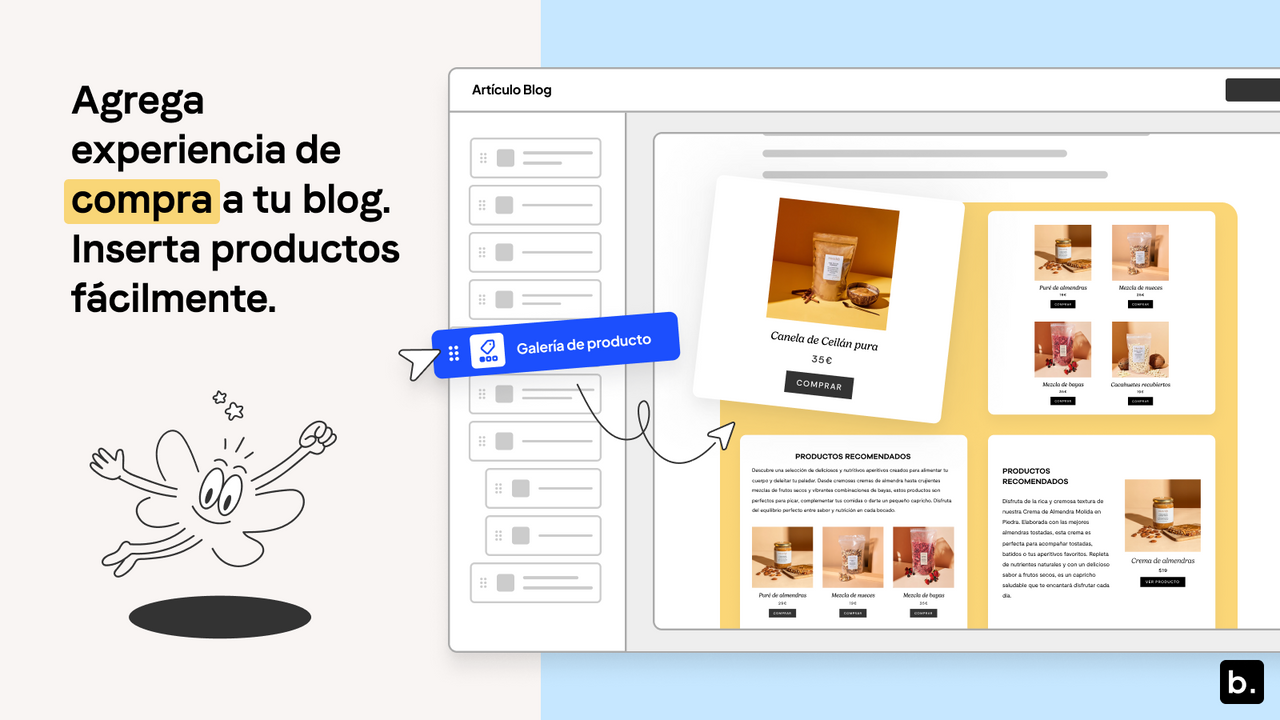 Inserta productos de tu tienda