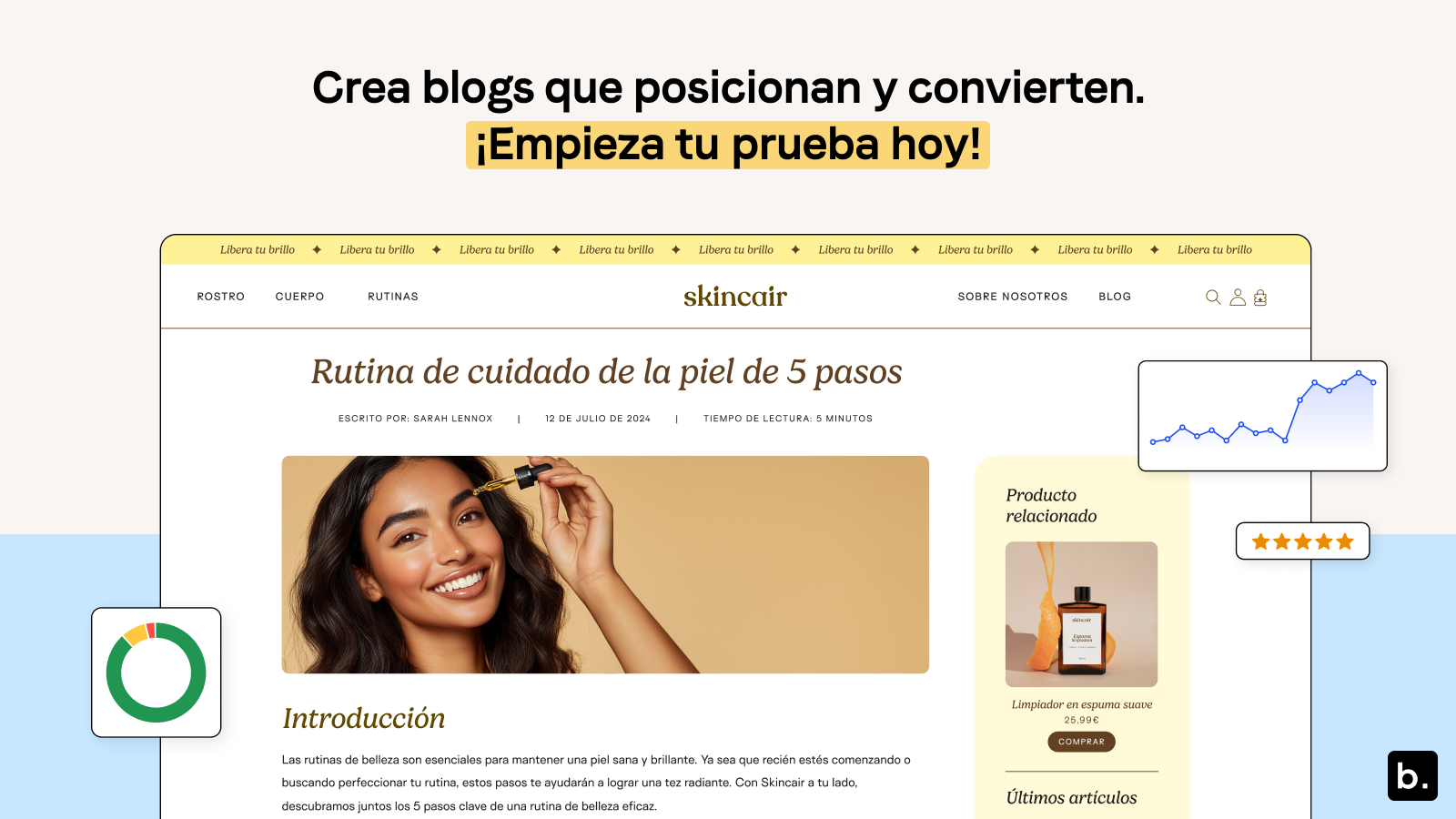 Comienza tu prueba hoy