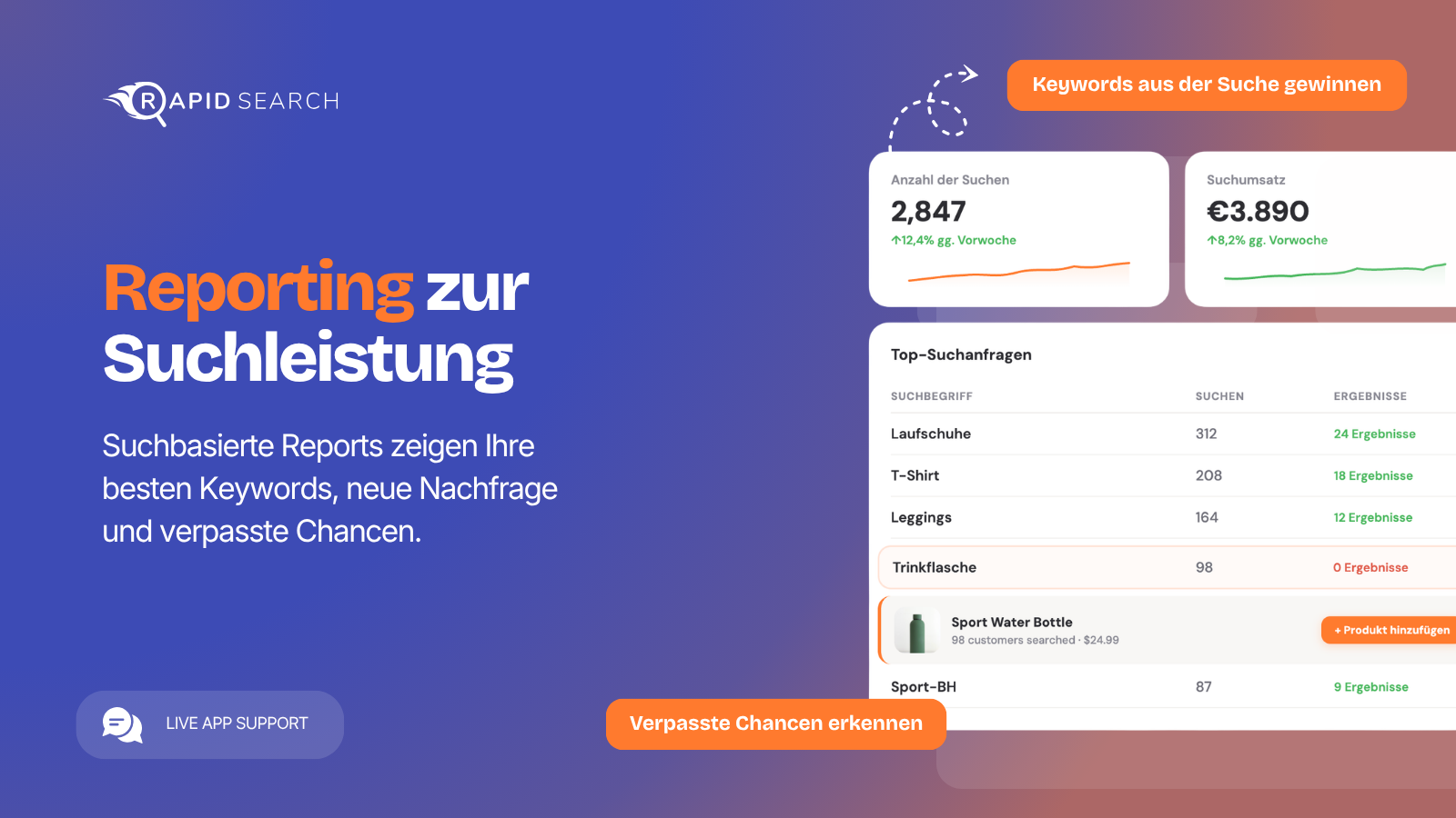 Shopify search analytics and insights for smarter selling
