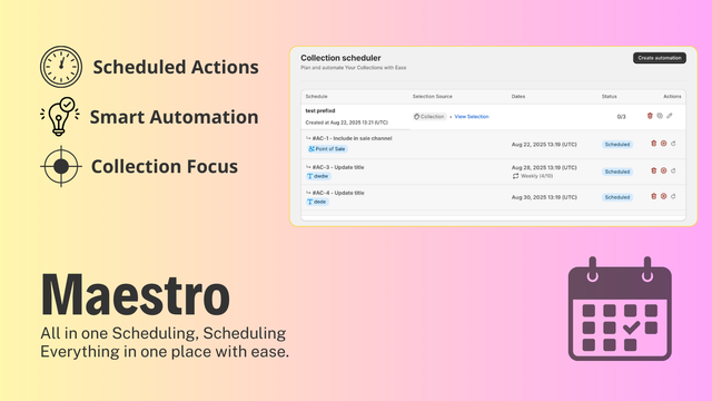 All in one Scheduling, Scheduling Everything in one place
