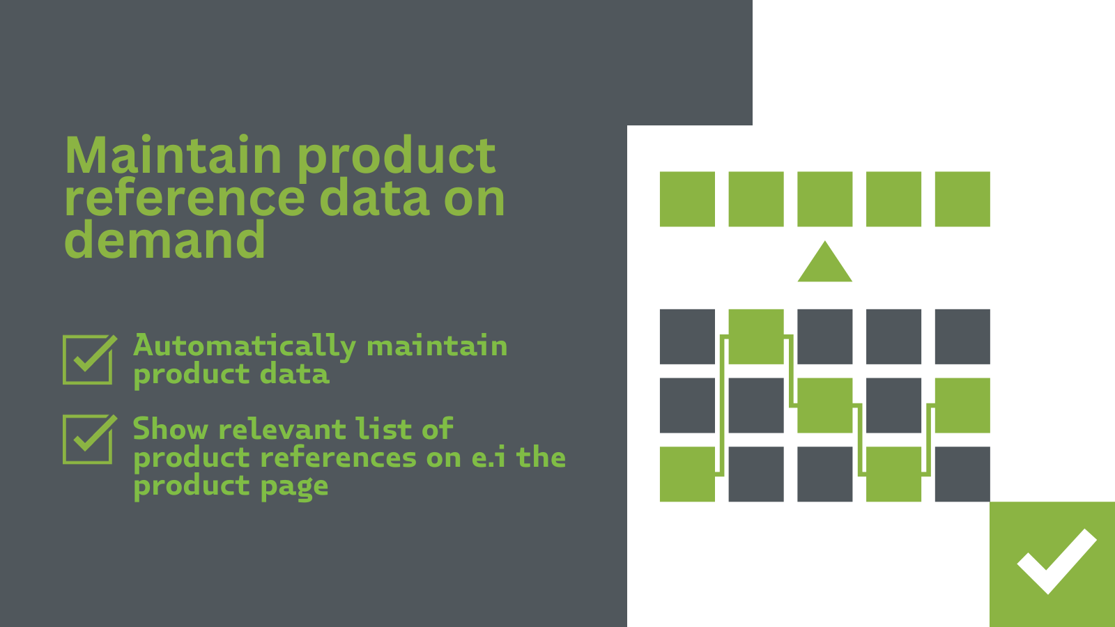 Automatically update product references