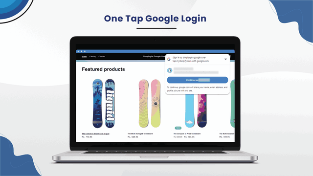One Tap Google Login